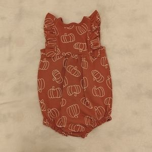 Cat & Jack Bodysuit, Tank w/ Ruffled Sleeves, 18 Months